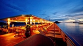 Golden Junk on Halong Bay