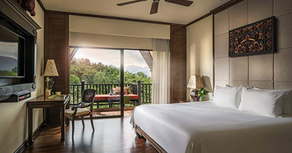  Deluxe Double or Twin Room with Three Country View